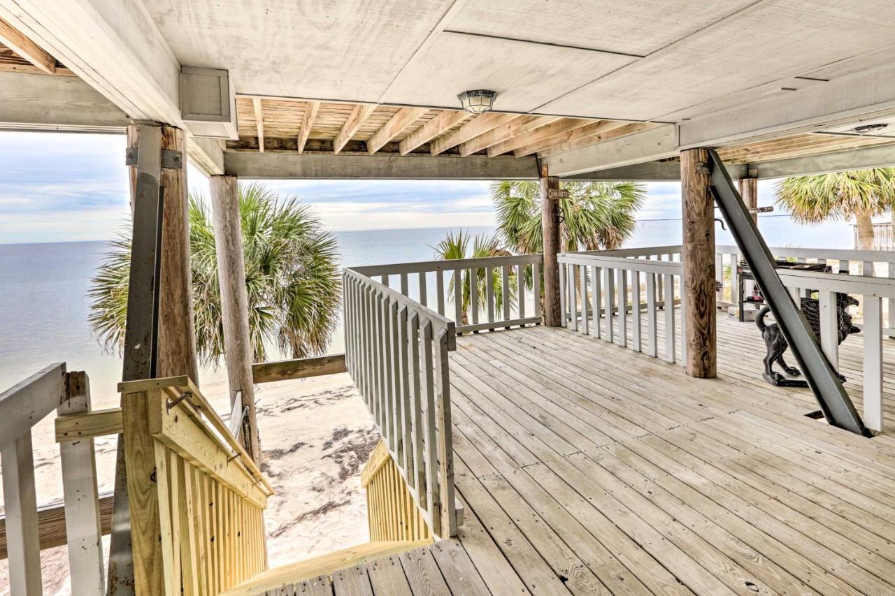 Waterfront Escape With Balcony On Shell Point Beach! Panacea Eksteriør billede