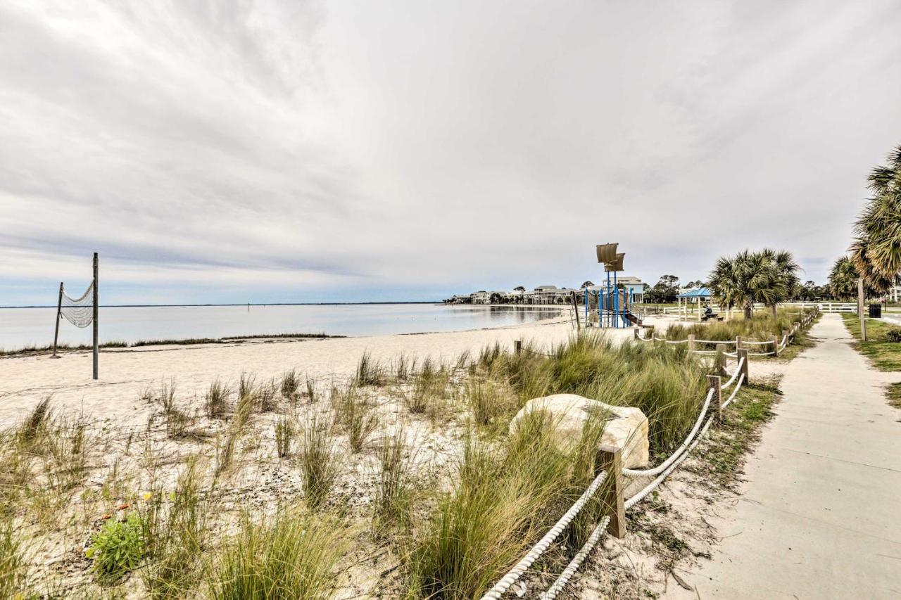 Waterfront Escape With Balcony On Shell Point Beach! Panacea Eksteriør billede