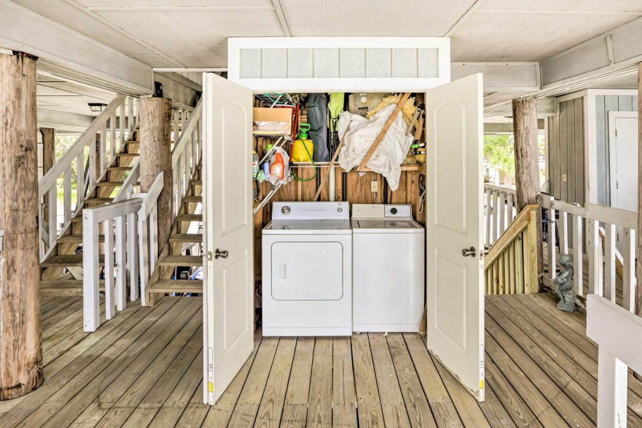 Waterfront Escape With Balcony On Shell Point Beach! Panacea Eksteriør billede